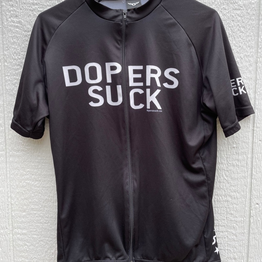 Twin Six “Dopers Suck” Cycling Jersey Size XL